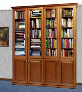 Книжный шкаф классический