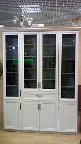 Библиотека классическая с карнизом